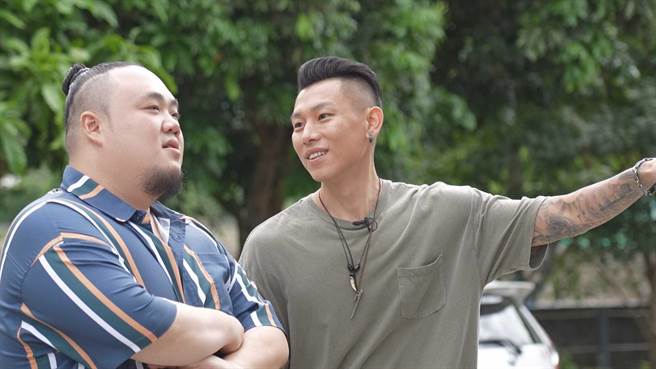 瘦子（右）、大淵擔任神秘嘉賓。（好看娛樂提供）