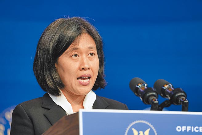 美国贸易代表戴琪表示，美国将与印太地区盟友讨论建立一个新的多边经济框架。（美联社）