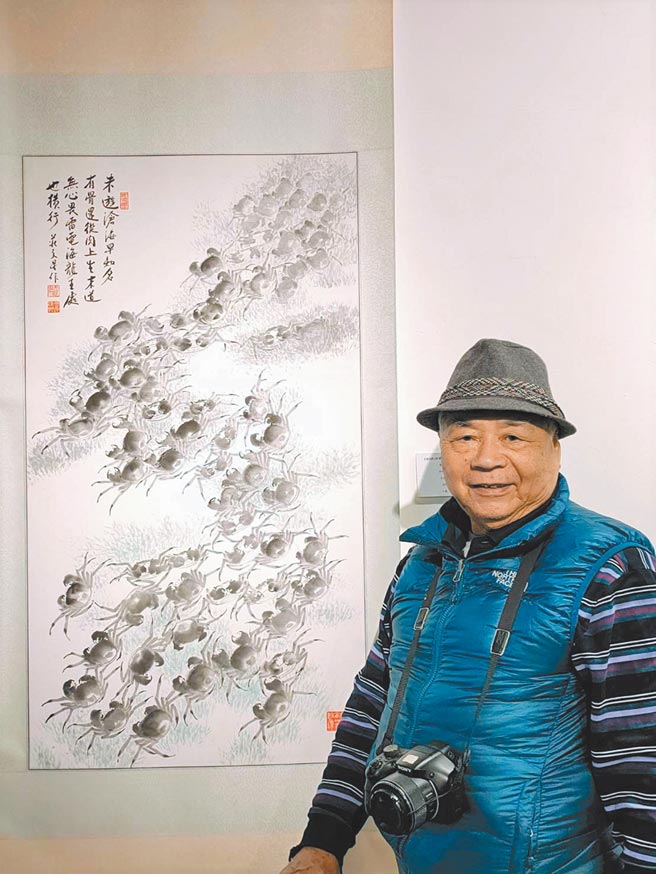 79岁的新北市艺师庄武男。（新北市文化局提供）