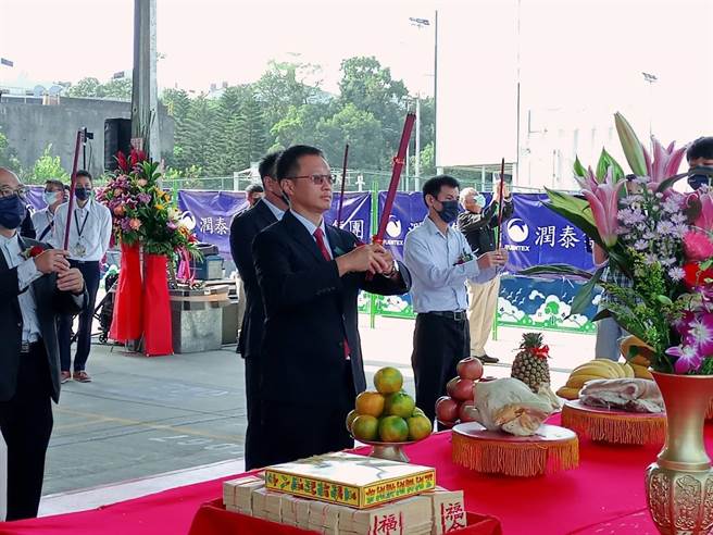群联电子执行长潘健成预计招募更多研发人才，充实研发资源。（邱立雅摄）