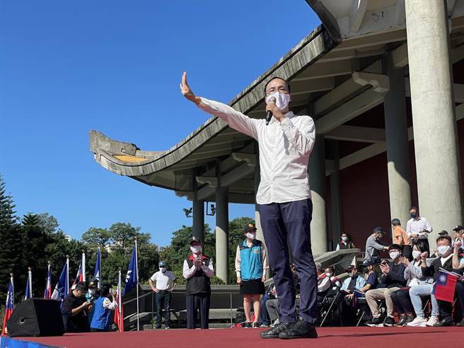 國民黨黃復興黨部今舉辦慶祝黨慶「同舟大會師」活動。（國民黨提供）