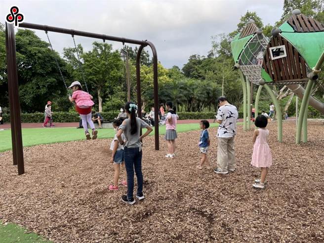 北市议员黄郁芬质疑，全北市平均1665人要抢1个秋千，文山区最惨3984人才有1座秋千，她怒批加装计时器治标不治本，各行政区应以每千名小朋友有1座秋千为目标，从根本解决供需不平衡问题。（资料照/北市公园处提供）