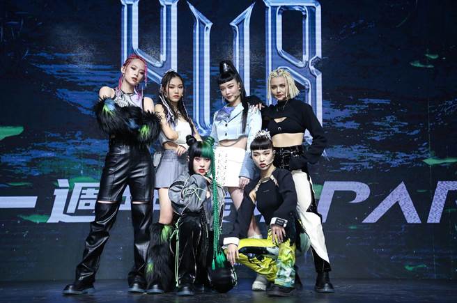 女团HUR今办粉丝见面会。（陈俊吉摄）