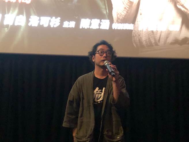 许富翔昨出席《诡扯》映后。（良人行影业提供）