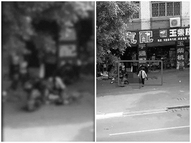 吴姓凶嫌当街砍杀女子10多刀惨死，并将对方的肠子、内臟扯出。（图／翻摄微博）