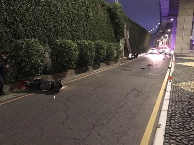 周姓騎士酒駕自摔，頭部重創不治。（民眾提供）