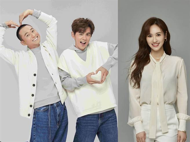 浩角翔起搭吳姍儒主持高雄跨年蓬萊舞台。（民視提供）