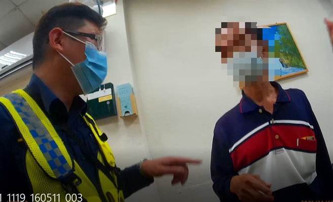 员警阻诈成功，帮许翁保住48万元退休金。（警方提供／陈淑娥台中传真）