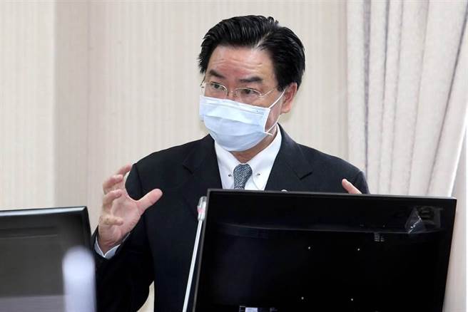 外交部長吳釗燮。（黃世麒攝）
