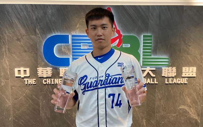 富邦悍將楊彬。（毛琬婷攝）