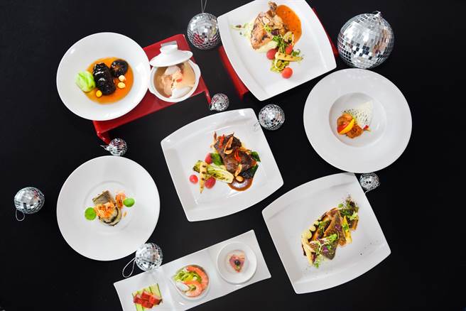 台北W饭店尾牙春酒专案，餐点提供桌菜和套餐的形式任选。（台北W饭店提供）