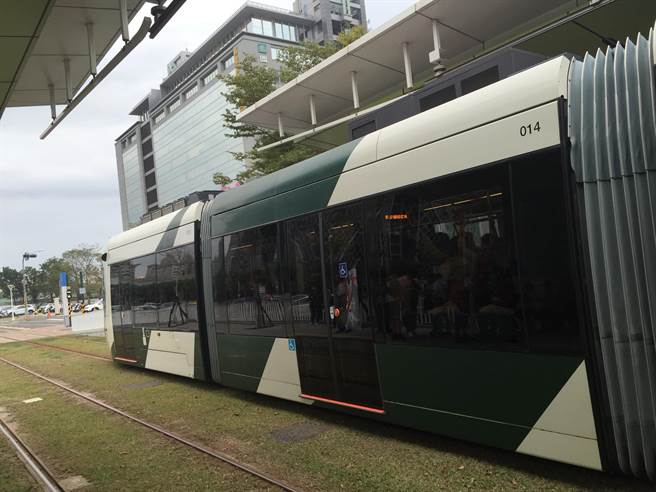 高雄輕軌示意圖(圖／吳靜君攝)