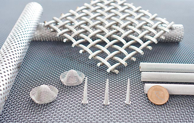 永昇鐵網創新研發能力強，可協助客戶開發各式材質的鐵網製品。圖／業者提供