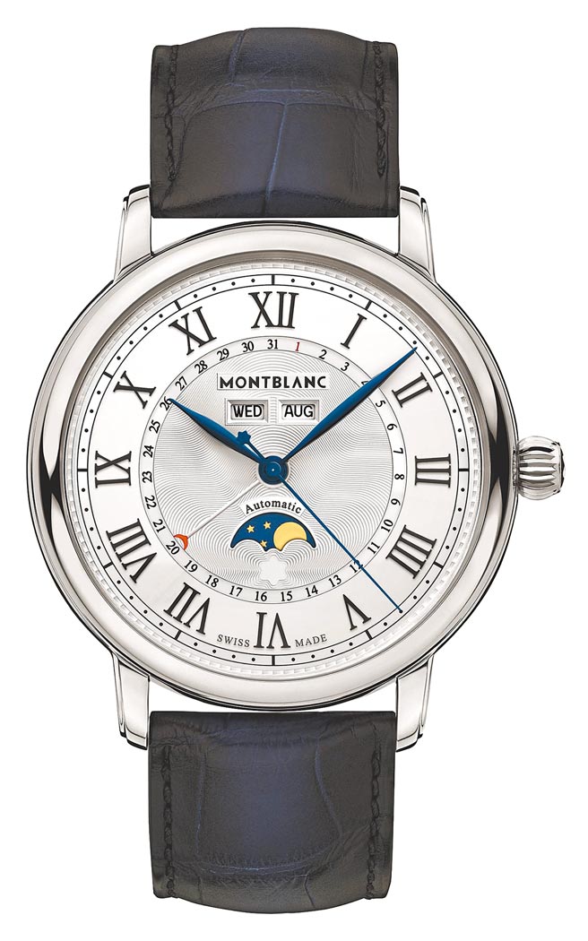 万宝龙明星传承系列全日历腕表，15万1900元。（Montblanc提供）
