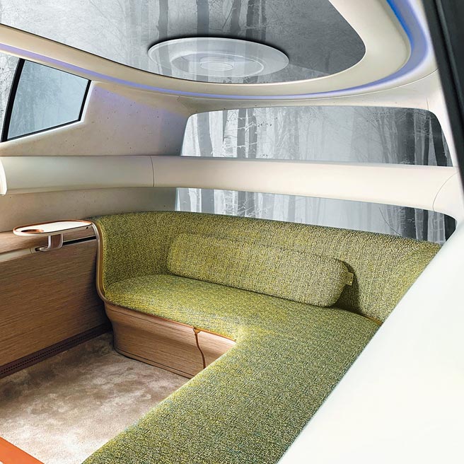 L型的后座有如家中的沙发。（Hyundai提供）