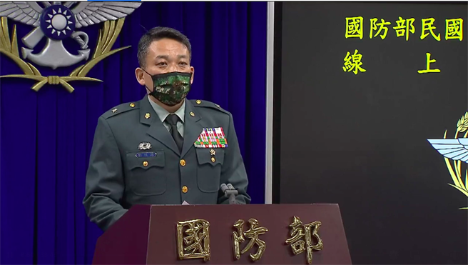 国防部训练参谋次长室军事训练处长刘慎谟少将。（取自脸书国防部发言人）