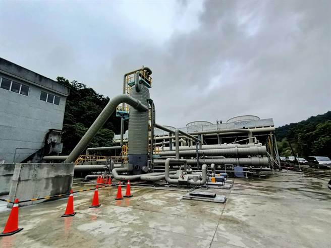 全台第一座商转地热发电厂「清水地热发电厂」23日举行启用典礼。（胡健森摄）
