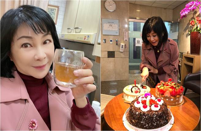 吴淡如迎接57岁生日，觉得变老其实挺好的，如今该体验都体验过，能好好的生活着就知足。(取材自吴淡如脸书)