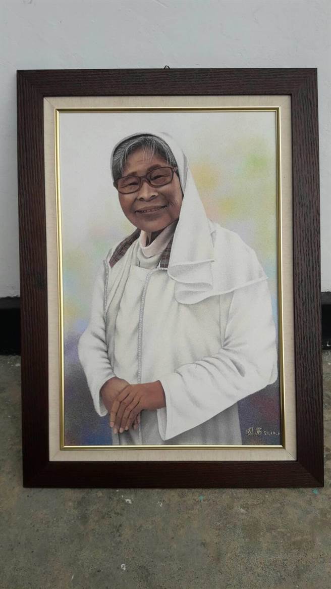 辅导收容人50年的修女潘秀娇被誉为监狱之母。（台东监狱提供／蔡旻妤台东传真）