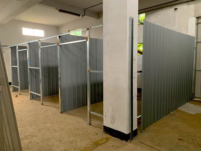 桃園航空城動工，市府為居民建置109間家具暫置倉儲，每間2.6至3.2坪。（桃園市政府地政局提供／陳夢茹桃園傳真）