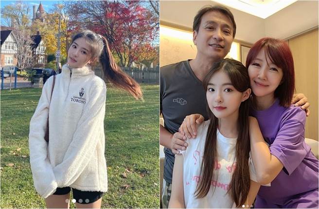 愛女韓菲出國念書，余皓然與王中平很是思念，但考量疫情及隔離關係，決定寒假不讓女兒返台。(取材自fifi920120 IG)