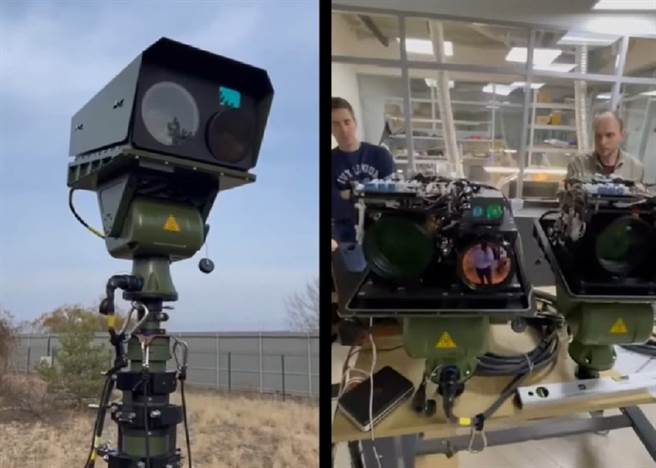 乌克兰自制的SYCH M30光电感应系统。(图/youtube)