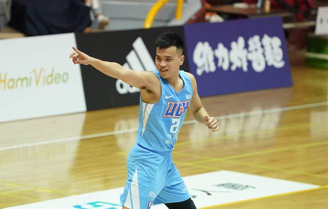 健行科大简廷兆23日赛事拿下10分。（大专体总提供）