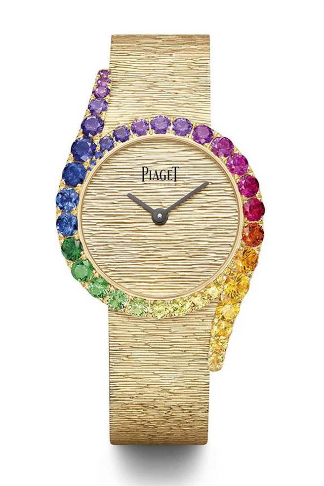伯爵Limelight Gala Precious Rainbow珠宝表拿下最佳女表奖。（PAIGET提供）
