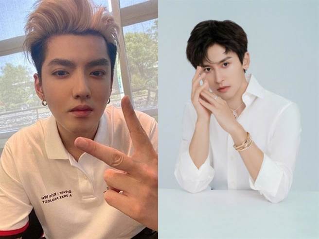 吳亦凡（圖左）涉嫌誘姦未成年目前已被逮捕，張哲瀚（圖右）因親日遭出征。(圖/ 摘自微博)