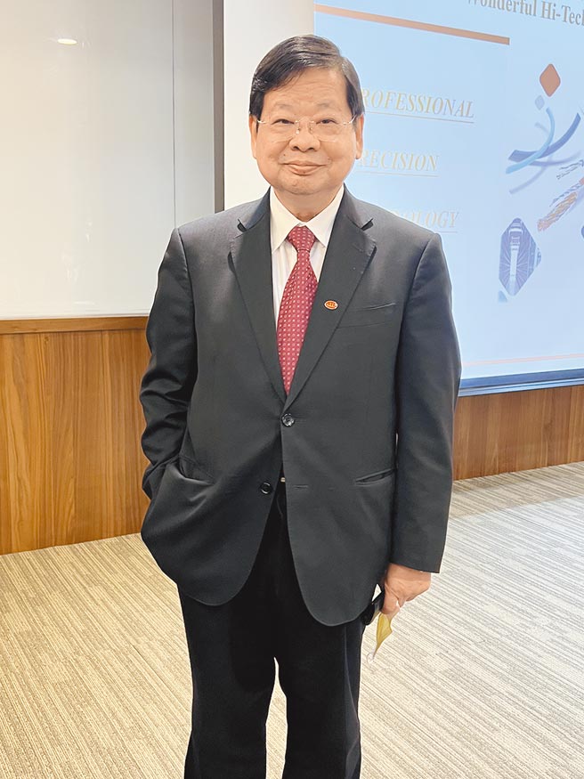 万泰科董事长张明烈。图／王赐麟