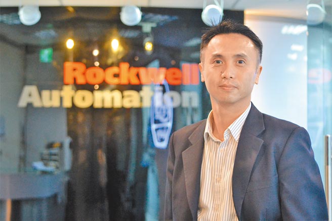 洛克威尔自动化台湾区总经理谭世宏。图／陈逸格