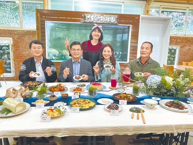 桃园市龙潭区大北坑第二服务游客中心暨三和青创基地提供游客农游、在地餐桌等农村体验。（吕筱蝉摄）