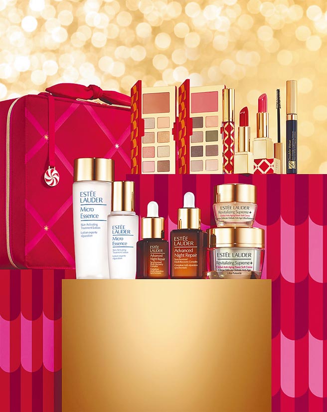 2.雅诗兰黛奇幻圣诞欢庆礼盒，3080元。（雅诗兰黛提供）