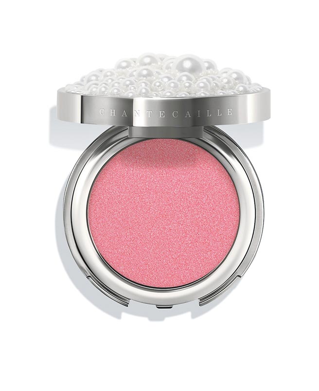 4.香缇卡掌上明珠圣诞彩妆系列，掌上明珠闪耀颊彩盘 #粉嫩真珠2g ，2800元。（香缇卡提供）