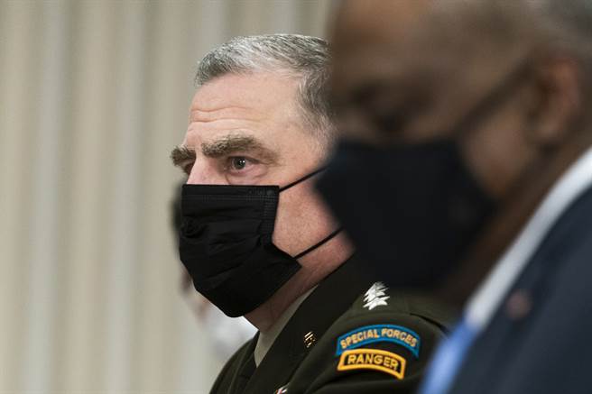 美国参谋首长联席会议主席密利（Mark Milley）(图／美联社)