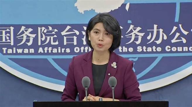 大陆国台办发言人朱凤莲。（蓝孝威摄）
