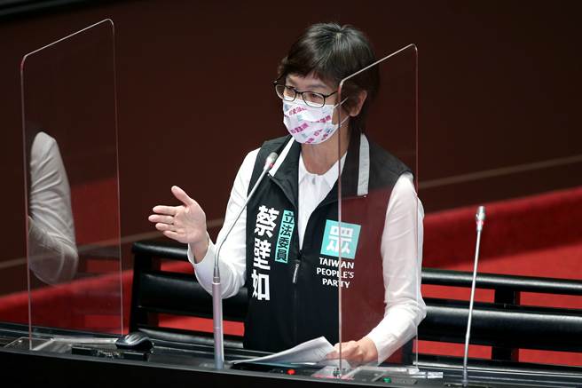 民眾党立委蔡壁如。（资料照／黄世麒摄）