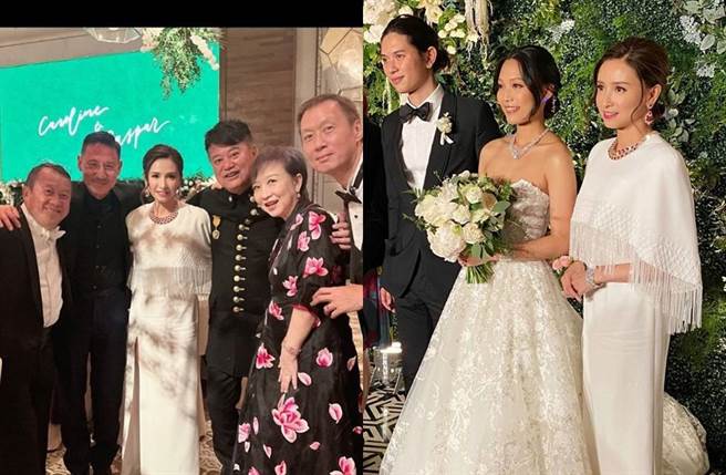 張學友驚喜現身婚禮。(圖／翻攝自鄭兆良IG)