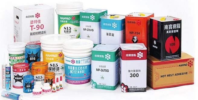 南宝表示，工业用胶、涂料与建材业务和全球景气连结高，明年展望乐观。图／翻摄自官网