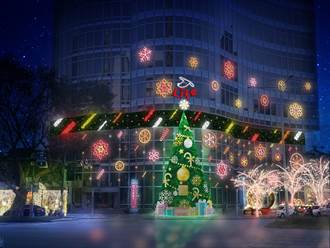 台新金控聖誕祭 12月3日仁愛圓環旁盛大點燈