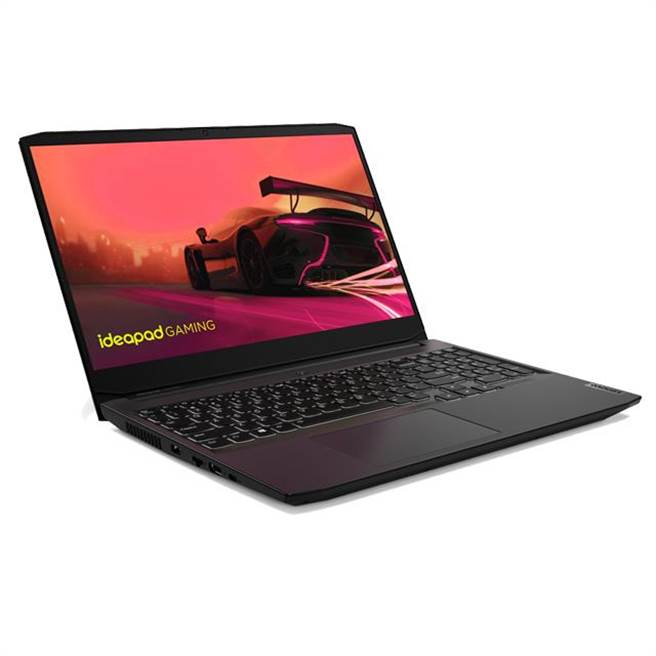 PChome 24h購物推出Lenovo Gaming 3 15.6吋電競筆電下殺，「超強黑五」全市場最殺價2萬4990元。（PChome 24h購物提供）