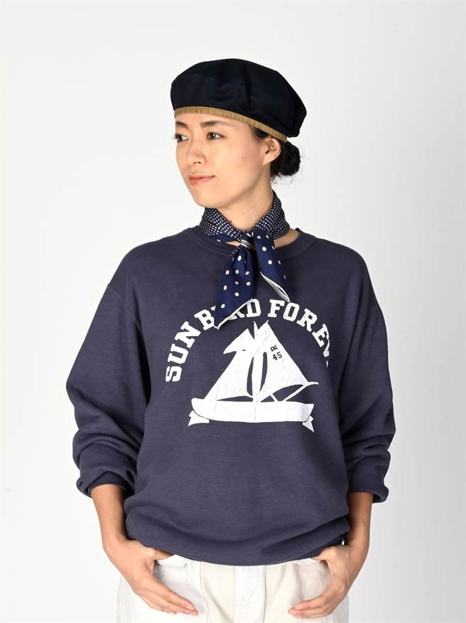 復刻版帆船大学 T，指定海外店有贩售的限定系列，1万2800元。（45R提供）