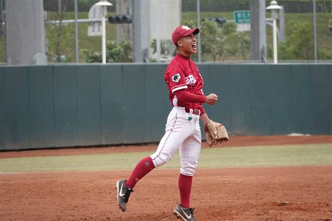 麥寮高中投手李智鈞。（毛琬婷攝）