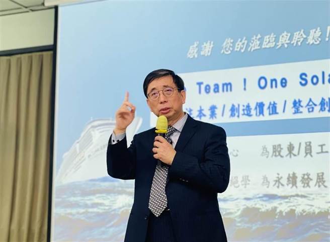 光洋科原董事长马坚勇全省广开五场股东说明会，寻求股东的支持。（资料照／光洋科提供）