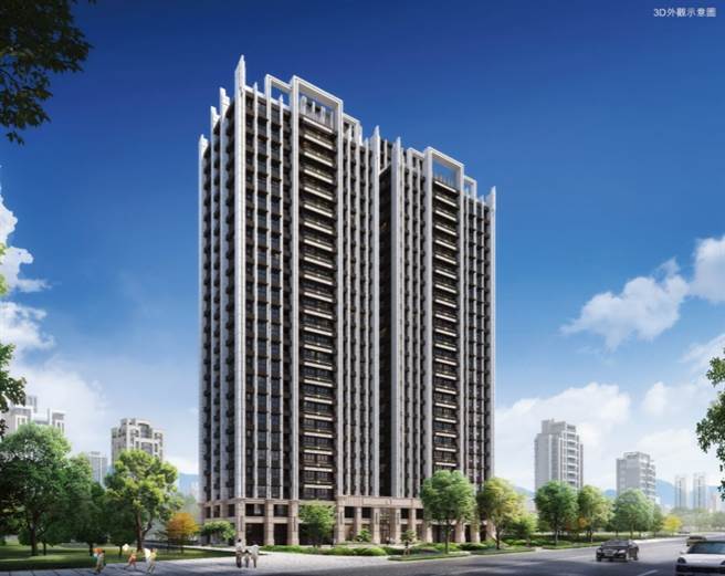 宝德建设在五股洲子洋重划区推出新建案「天空之邑」价格亲民。(图/业者提供)

