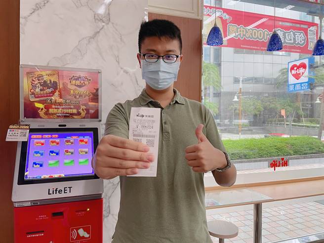 统一发票中奖示意图(图／莱尔富提供)