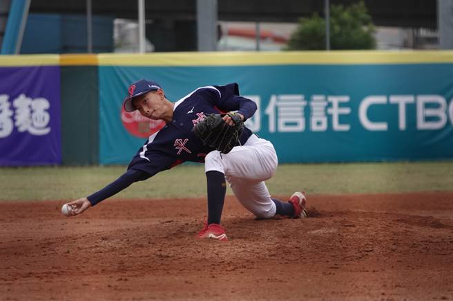 平镇高中林柏佑。（毛琬婷摄）