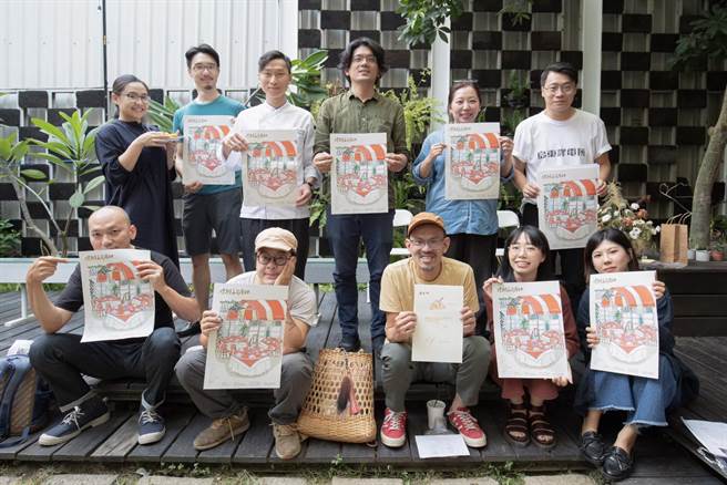 「呷辦桌台南甜」集結10家人氣甜點職人，聯手將辦桌菜換成一道道精緻甜點。（台南晶英酒店提供／程炳璋台南傳真）