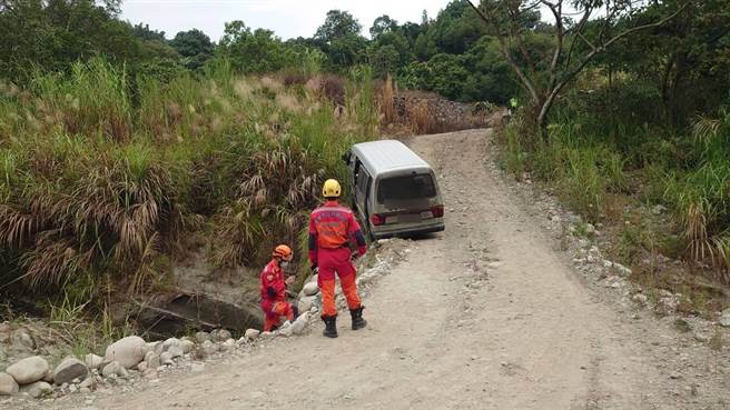 劉姓死者駕駛得利卡廂型車自家中外出多天，25日被人發現身亡。（讀者提供／張妍溱台中傳真）