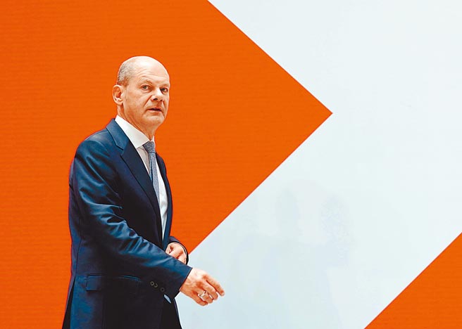 即將接替梅克爾擔任德國總理的社民黨領袖蕭茲。（中新社）